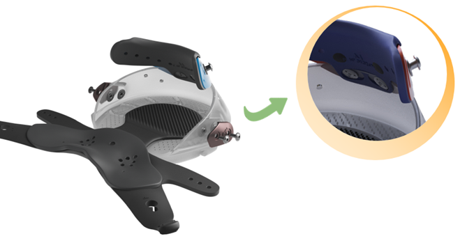 Nuava Trainer 2019 con proeccion frontal de eva